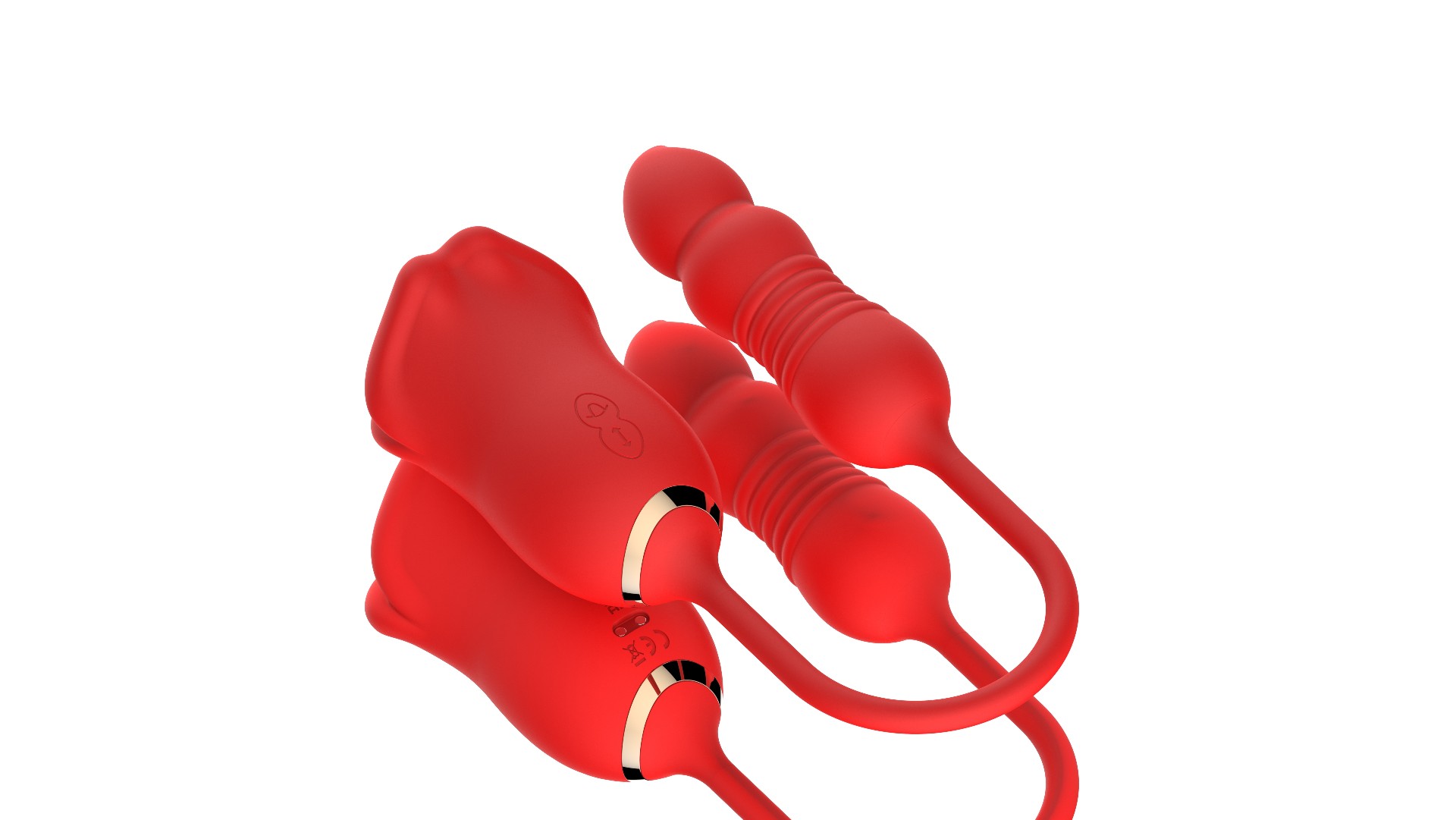 Rose Vibrator Sucking XTD-95