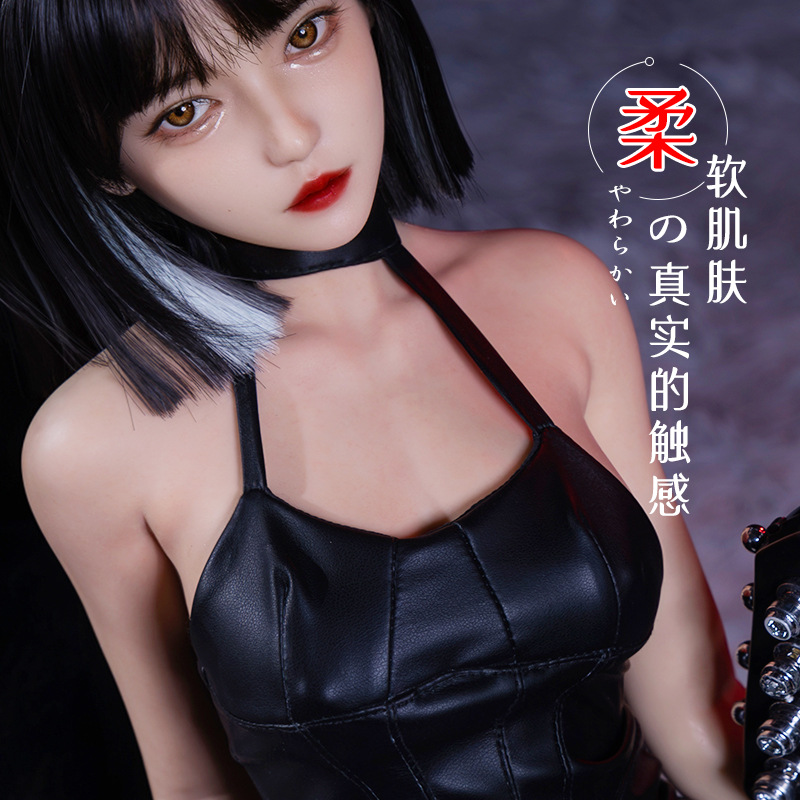 Full-body solid silicone small figurine doll, for foreign trade, insertable, inf